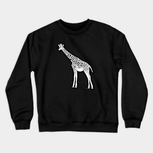 Giraffe - ink illustration Crewneck Sweatshirt